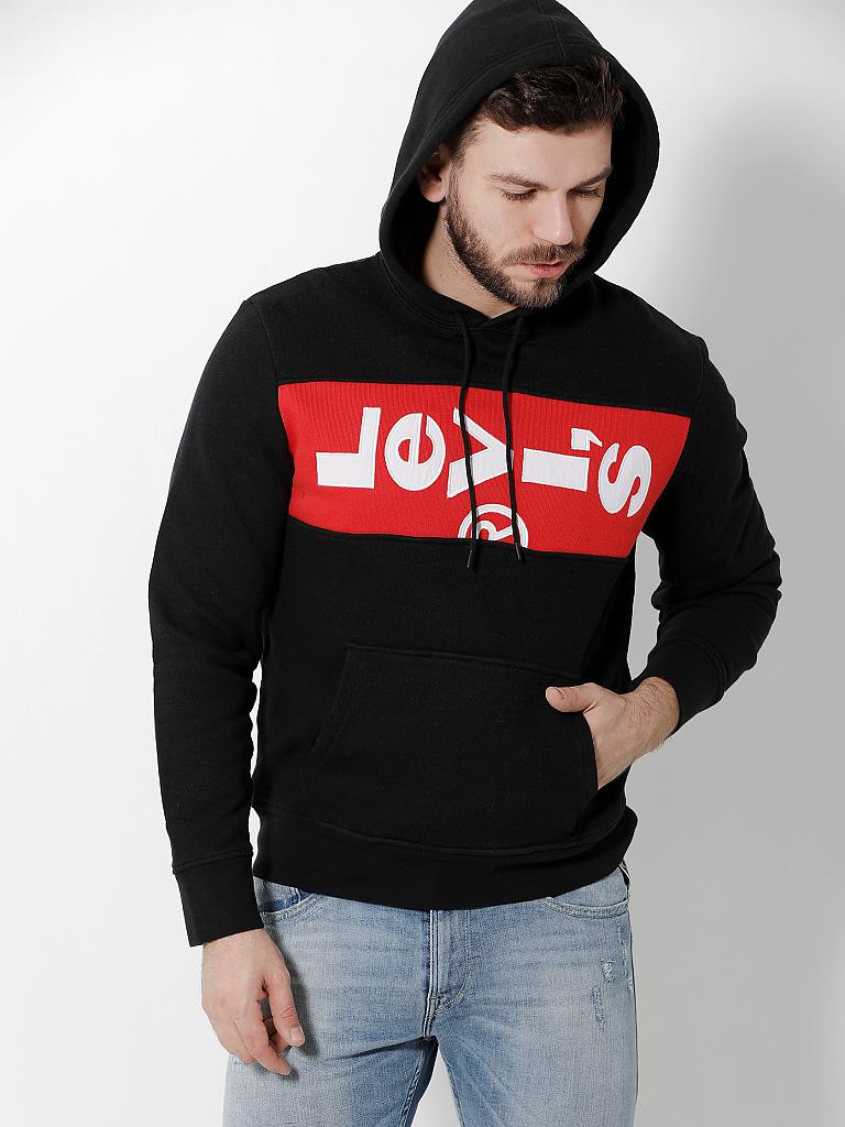 LEVI'S Sweater Oversized Fit schwarz | S LEVI'S Sweater Oversized Fit bunt | S